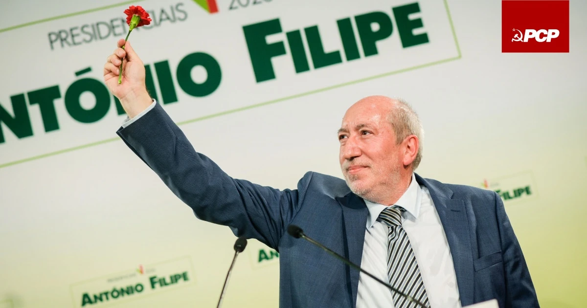Candidats Elections Présidentielles 2026 au Portugal - António Filipe (PCP)