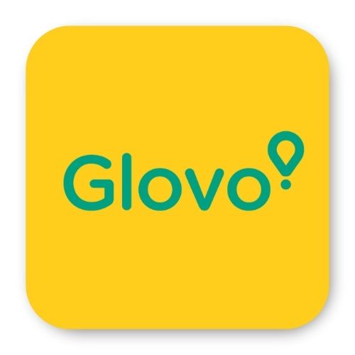 Logo Glovo livraison repas Portugal