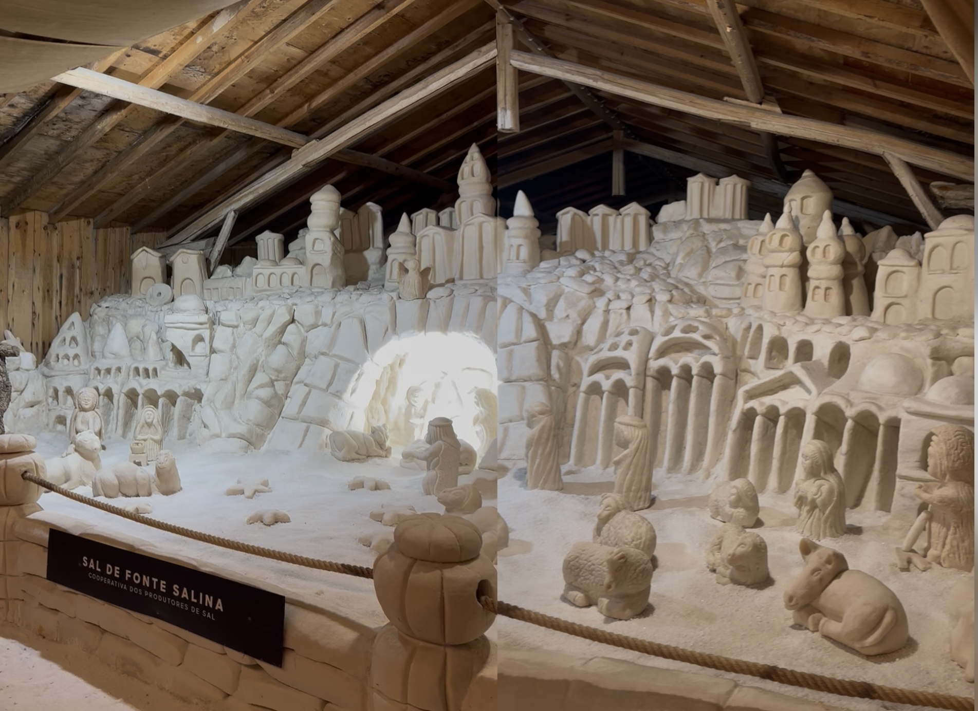 Crcèhes de Sel à Noël, Rio Maior (Portugal)